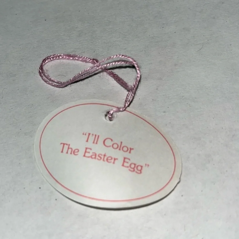 Dept 56 Springtime Stories of the‎ Snowbunnies “I’ll Color the Easter Egg”1996
